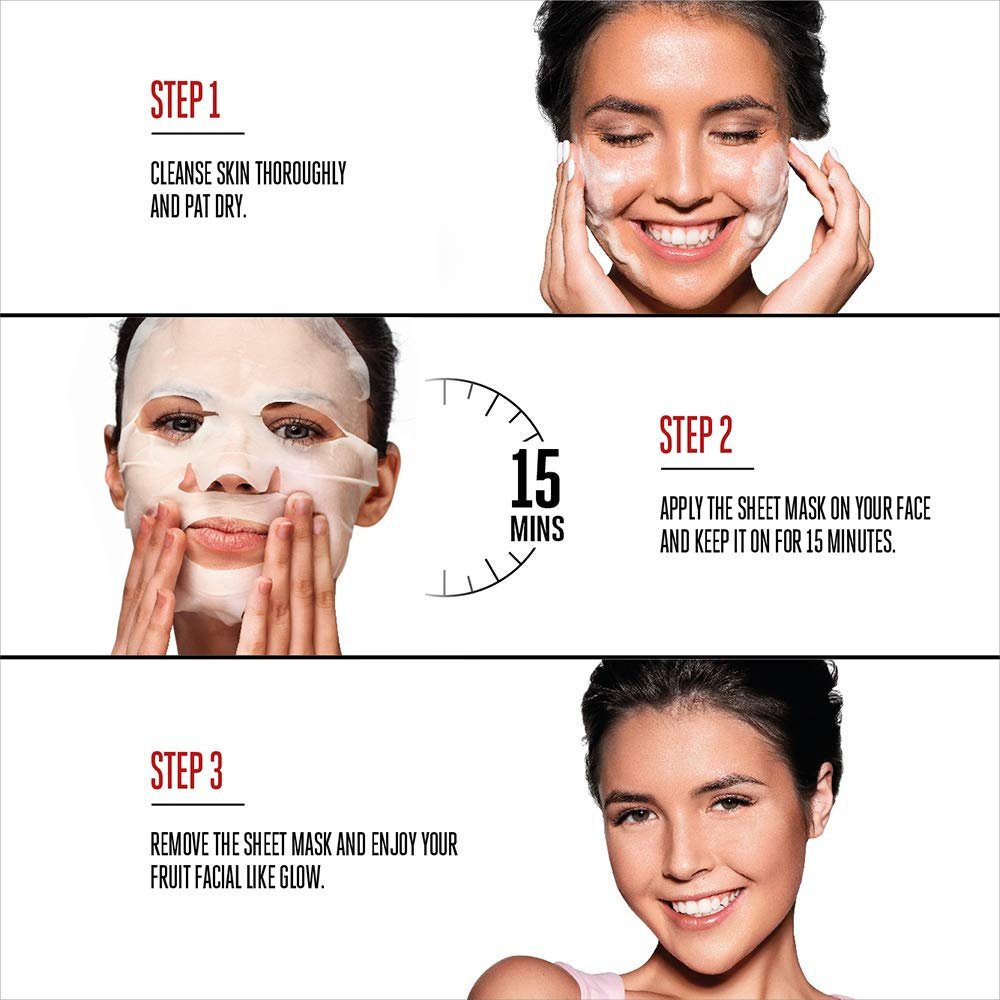 Lakme Blush & Glow Kiwi Sheet Mask, 25 ml thumbnail