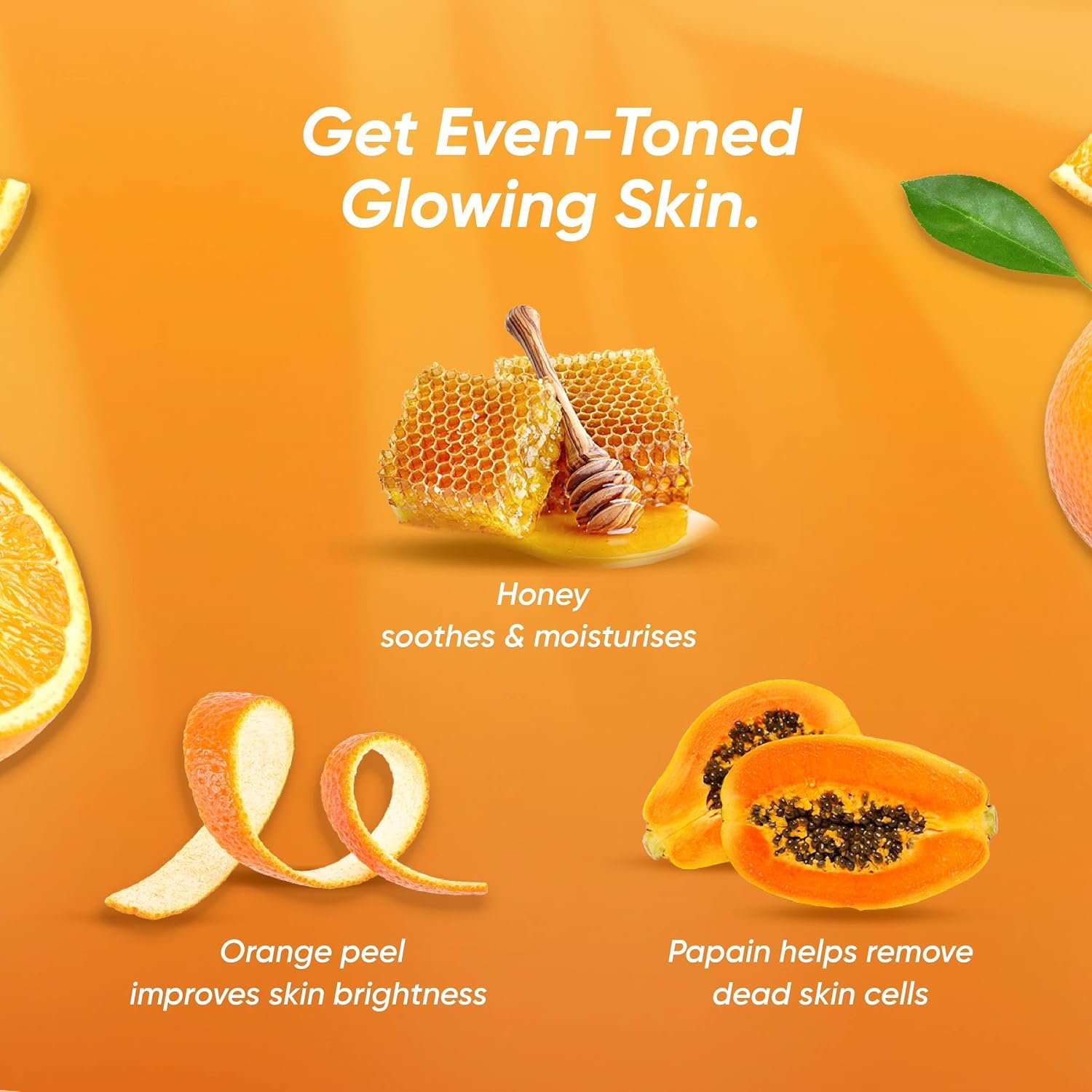 Himalaya Tan Removal Orange Face Wash | Deeply Cleanses & Reduces Tan | with Orange Peel, Papain & Honey | For Men & Women | 100ml thumbnail
