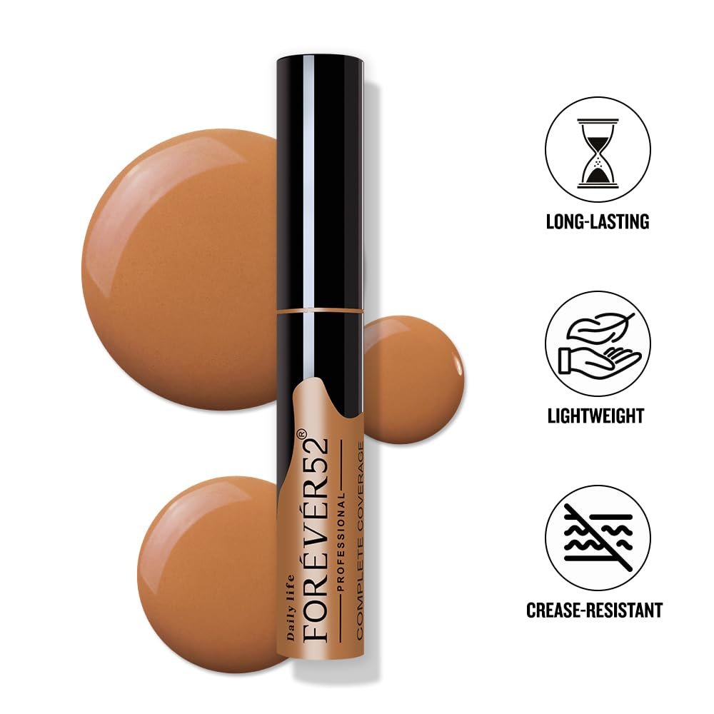 Daily Life Forever52 Complete Coverage Concealer | Easily Blendable, Natural Finish, Crease-Resistant & Buildable Coverage for Face Makeup thumbnail