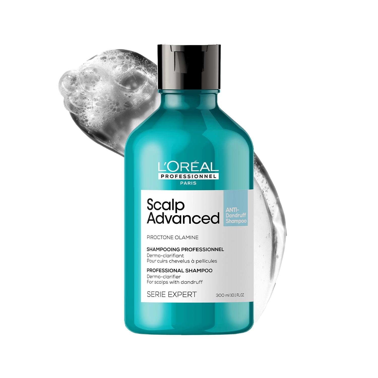 L’Oréal Professionnel Scalp Advanced Anti-Dandruff Dermo-Clarifier Shampoo 300ml | Removes Dandruff & Gently Clarifies the Scalp with Piroctone Olamine | For Men & Women. thumbnail