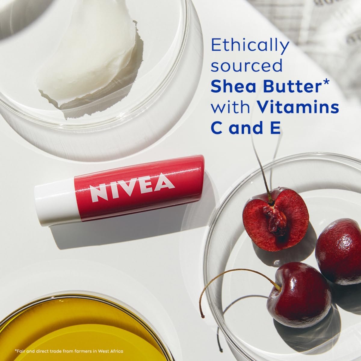 NIVEA Cherry Shine 4.8g Lip Balm thumbnail