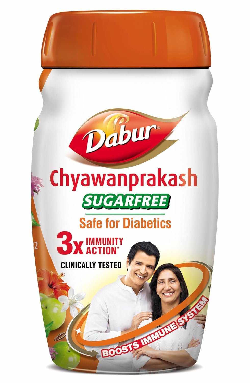 Dabur Chyawanprakash Sugarfree powder : Clincally Tested Safe for Diabetics |Boosts Immunity |helps Build Strength and Stamina - 900gm thumbnail