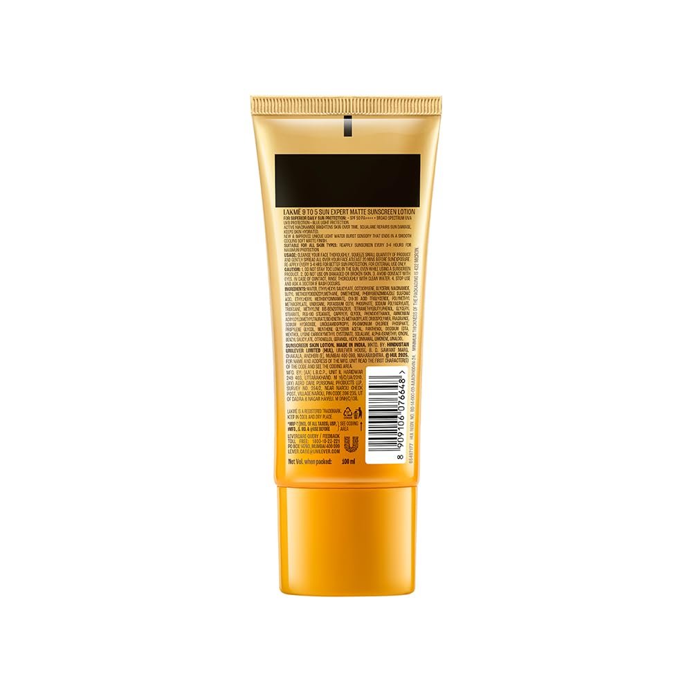 Lakme Sunscreen For Bright Skin, SPF 50 PA++++ 100ml thumbnail