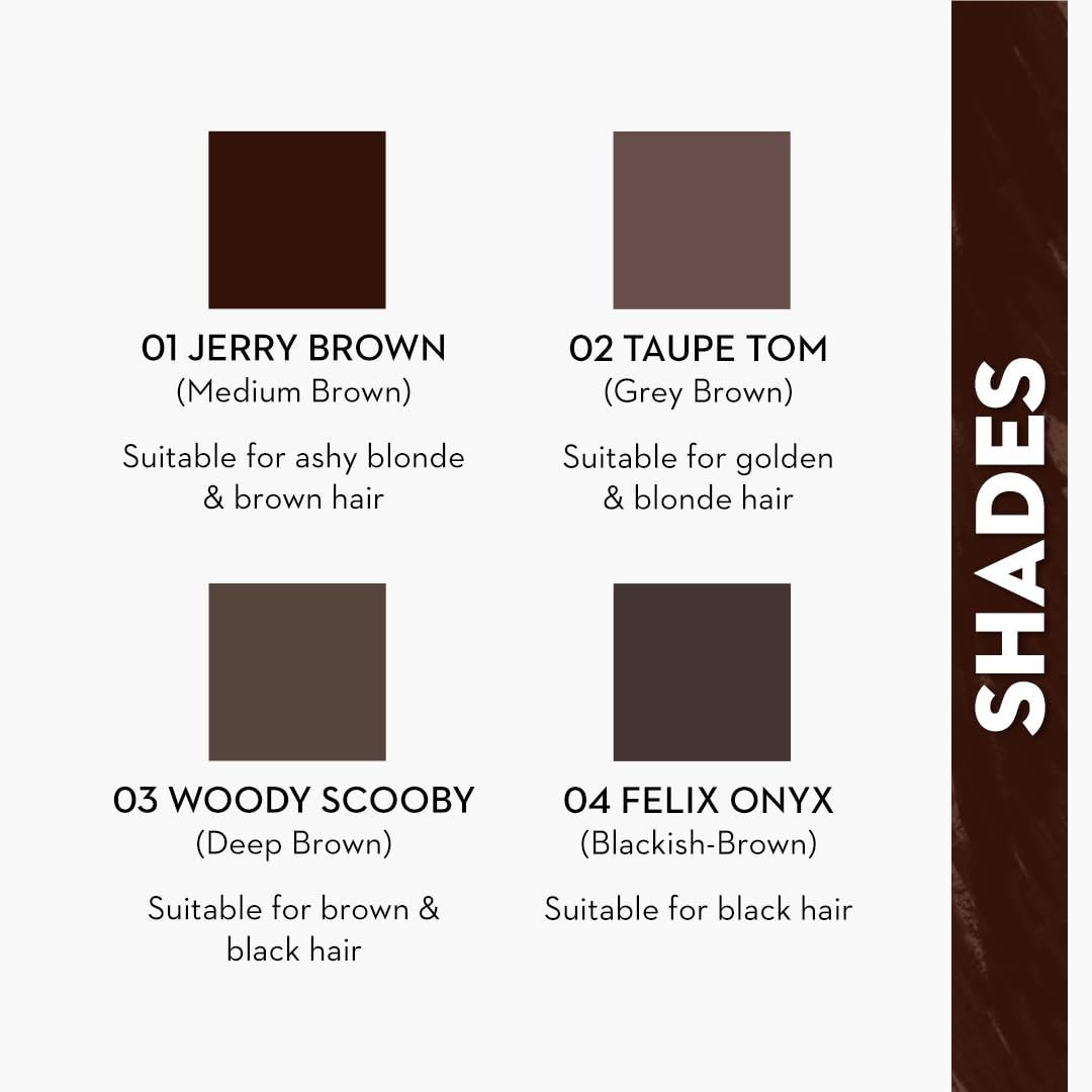 SUGAR Cosmetics Arch Arrival Brow Definer with Spoolie | Lasts Upto 12hrs | Pigmented Eyebrow Pencil | Long Lasting & Natural Finish | 3.5gm - 02 Taupe Tom thumbnail