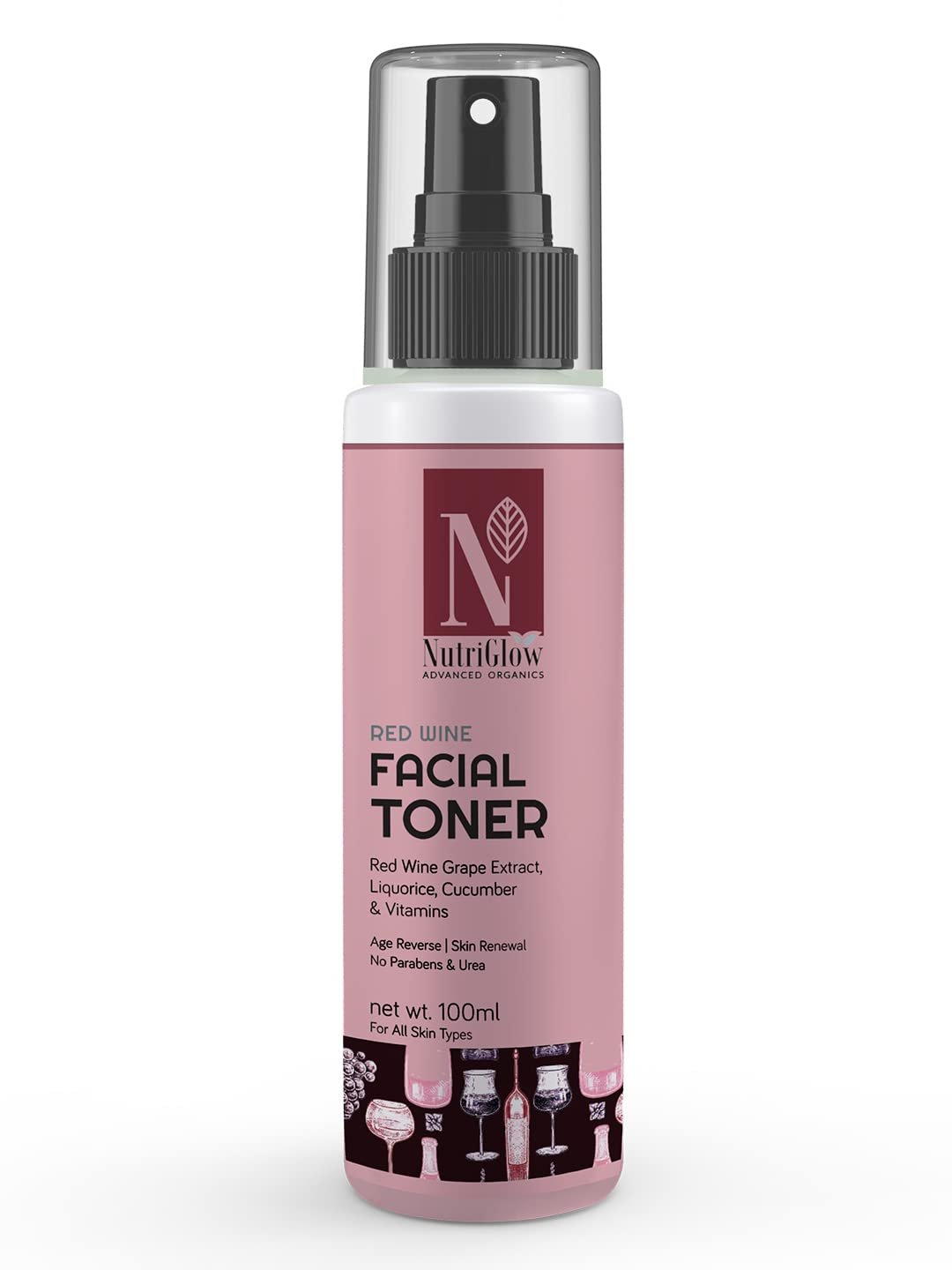 NutriGlow Advanced Facial Toner (Red Wine Toner)