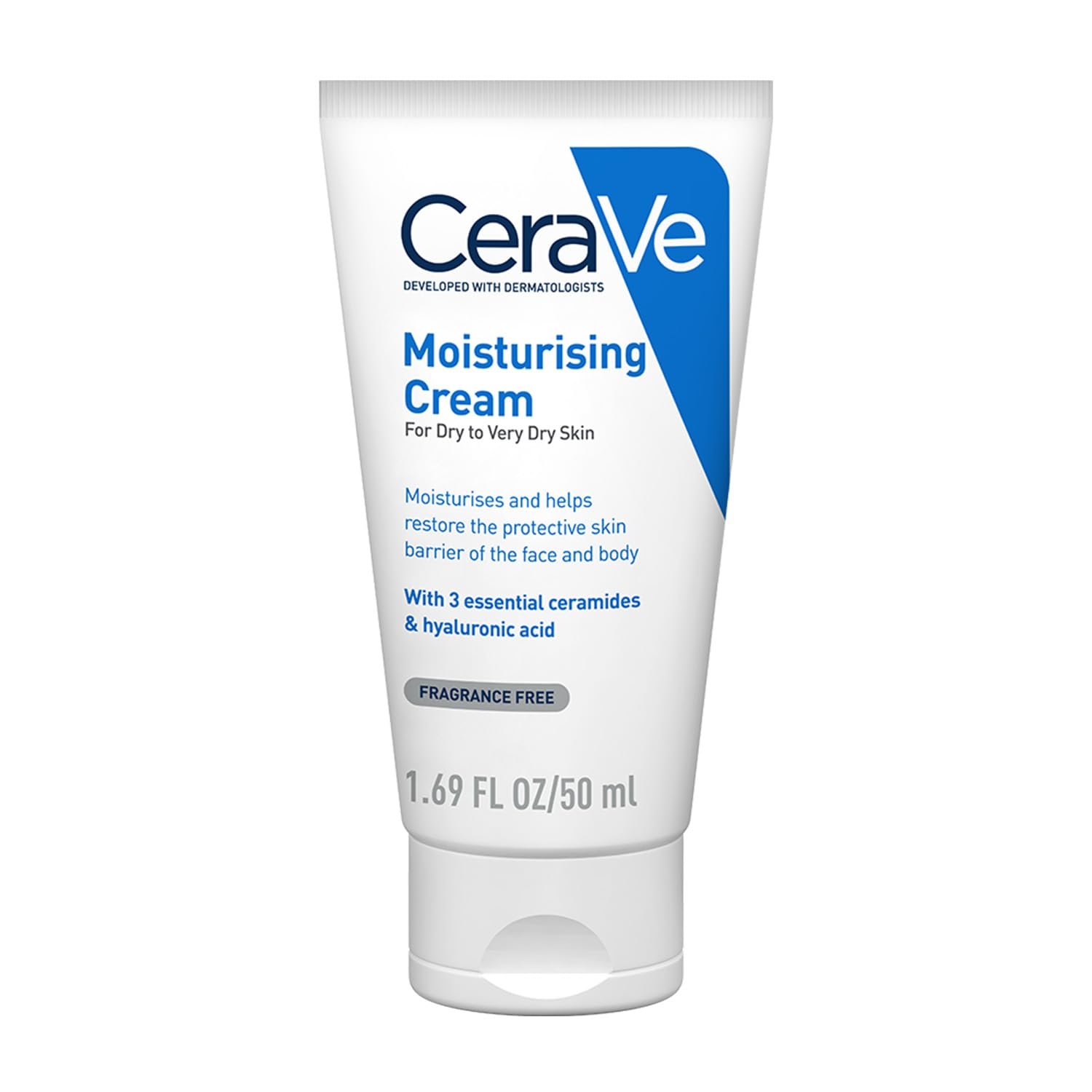 CeraVe Moisturizers, Moisturizing Cream For Dry To Very Dry Skin (50ml / 1.69 oz)