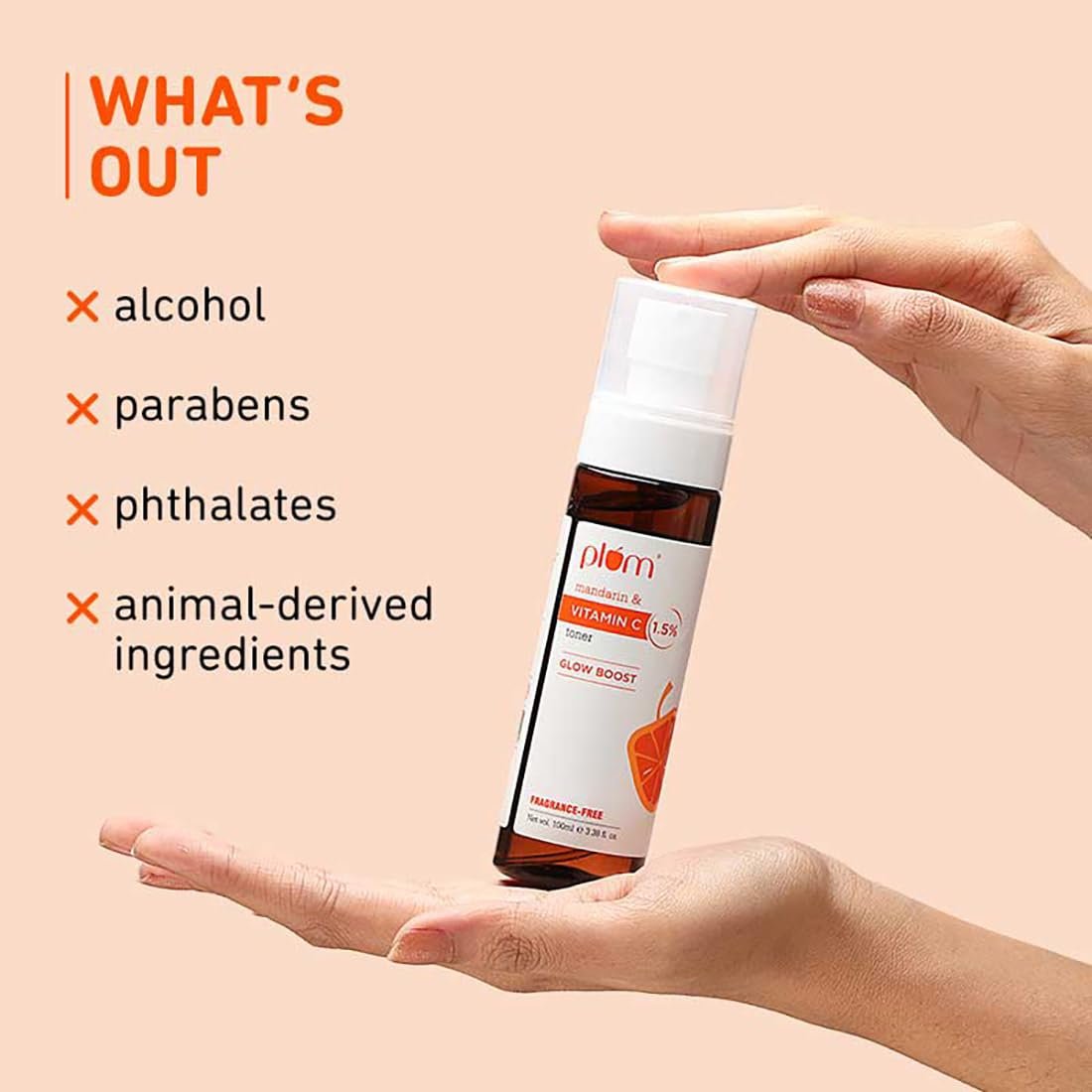 Plum Vitamin C Face Toner for Glowing Skin & Reduce Pigmentation | for Women & Men /100ml thumbnail