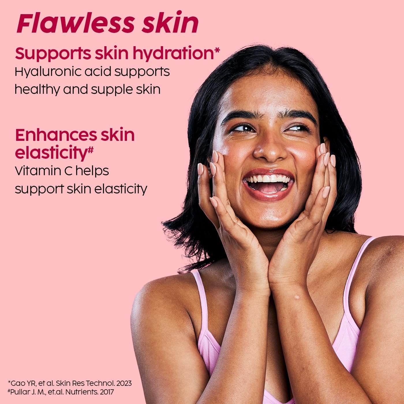 PLIX – THE PLANT FIX | Collagen Booster Powder to Support Healthy Skin | Supports Collagen Production, Antioxidants & Skin Health | Vitamin C, Hyaluronic Acid, Orange (200 g) thumbnail