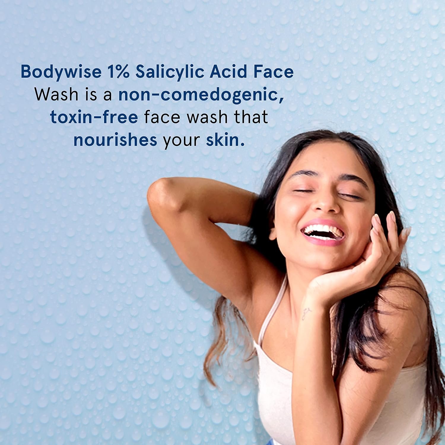 Be Bodywise 1% Salicylic Acid Oil Control Face Wash For Acne & Pimples Acid Reduces Excess Oil Exfoliates Paraben & Soap Free, 120ml thumbnail