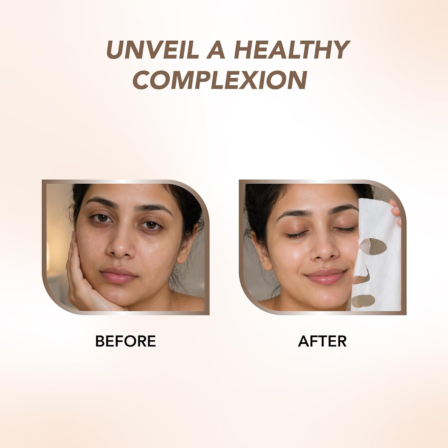 DR.RASHEL Ginseng Face Sheet Mask Gift Set With Serum For Women & Men | Deep Hydration & Moisturization | Healthy & Radiant Skin | Soft & Smooth Skin | Paraben Free | Pack Of 4 | 20 Grams Ea thumbnail
