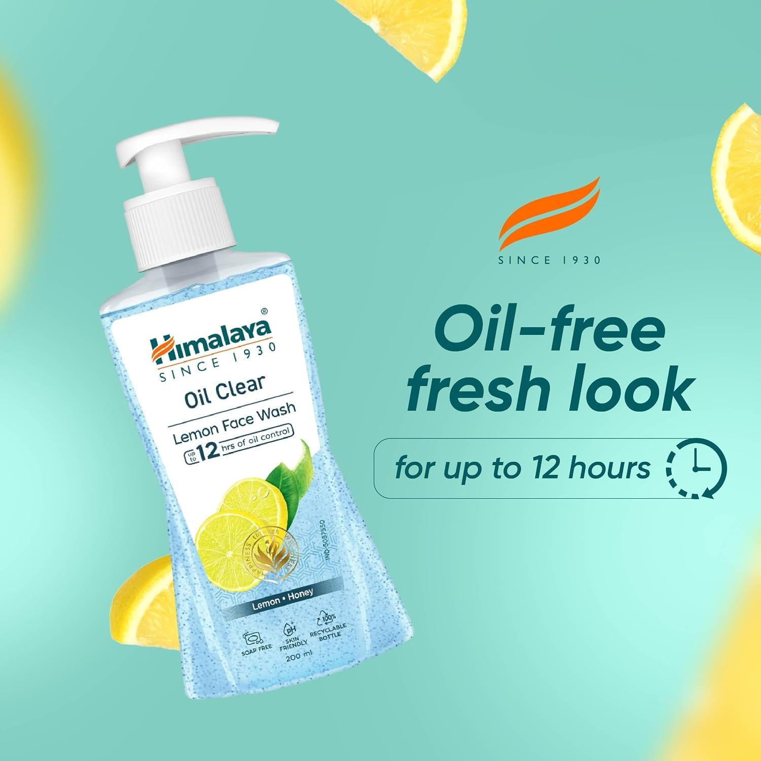 Himalaya Oil Clear Lemon Face Wash – Deep Cleansing & Oil Control Facial Cleanser, 200ml thumbnail
