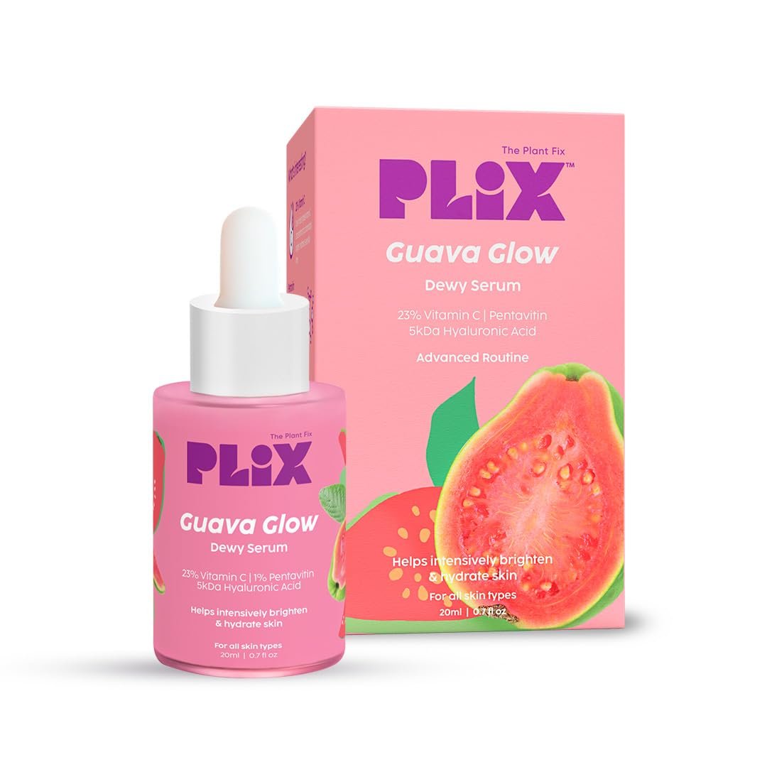 PLIX - THE PLANT FIX 23% Vitamin C Guava Face Serum for Skin Brightening, Clear, Glowing & even toned complexion, 20ml thumbnail