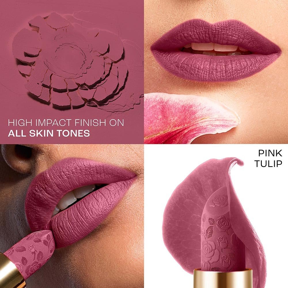 LAKMÉ Rouge Bloom Powder Matte Bullet Cocoa Carnation 204-4gm thumbnail