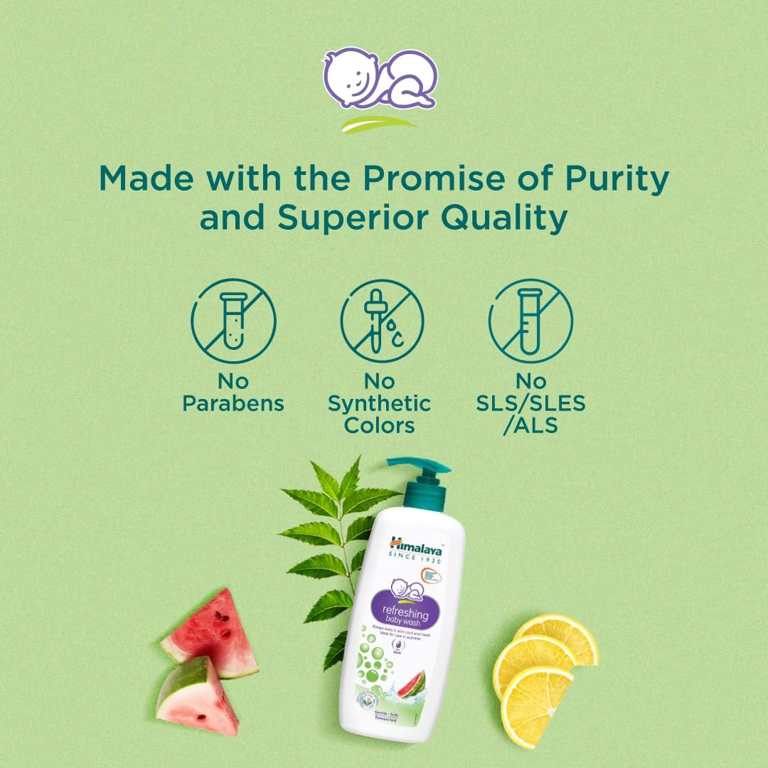 Himalaya Refreshing Baby Wash /200ml thumbnail