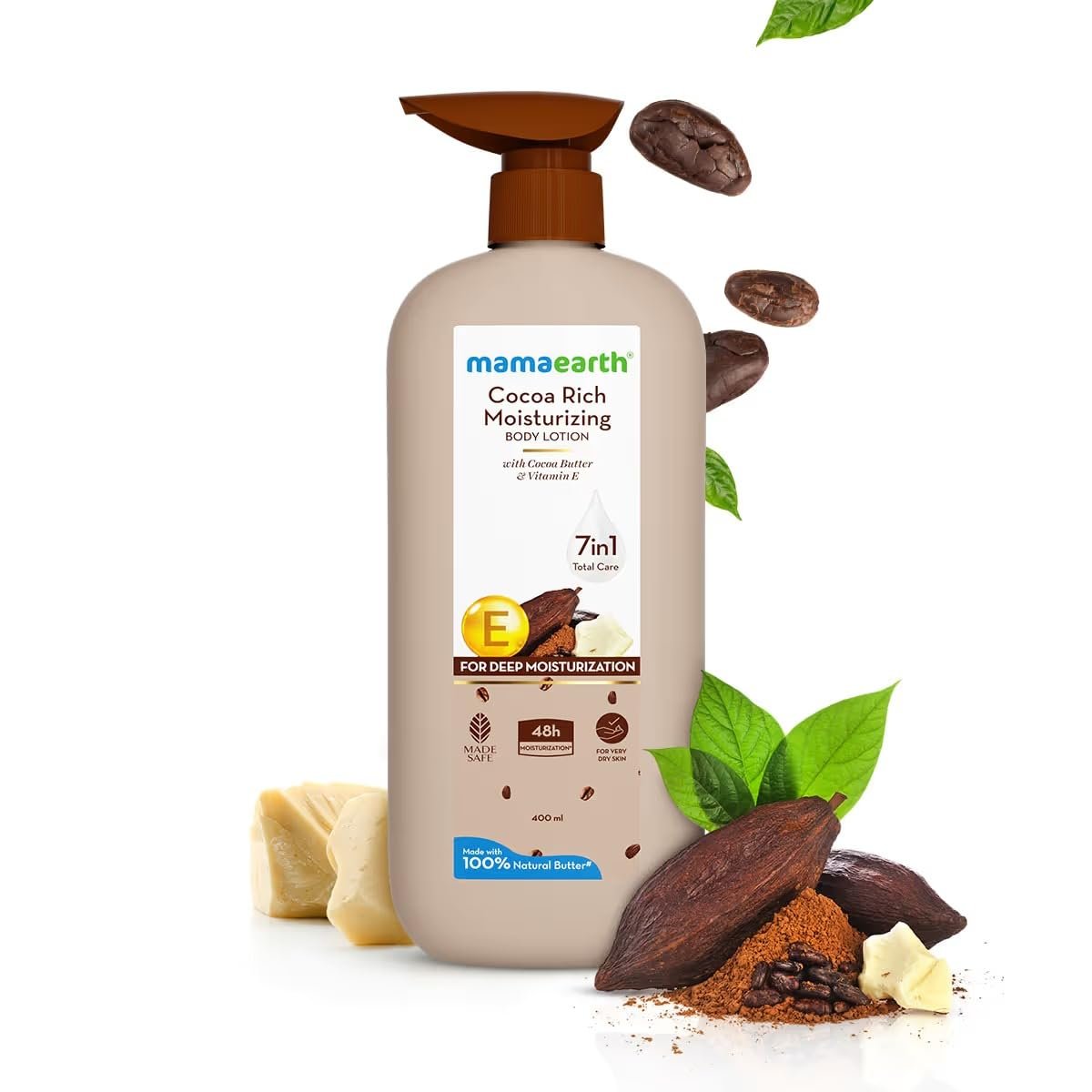 Mamaearth Cocoa Rich Moisturizing Body Lotion 400ml thumbnail