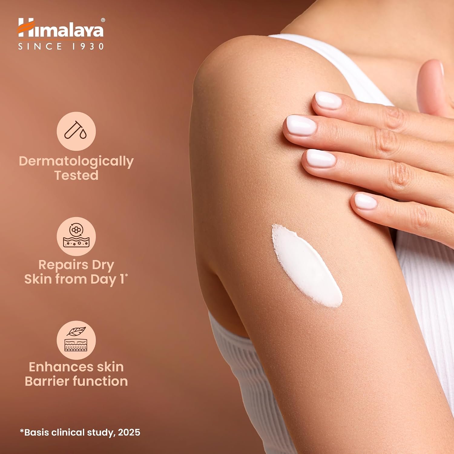 Himalaya Cocoa Butter Intensive Serum Body Lotion 400ml | 48 H Moisturization | pH 5.5 | With Cocoa Butter & Wheat Germ Oil Extracts| For Dry Skin thumbnail