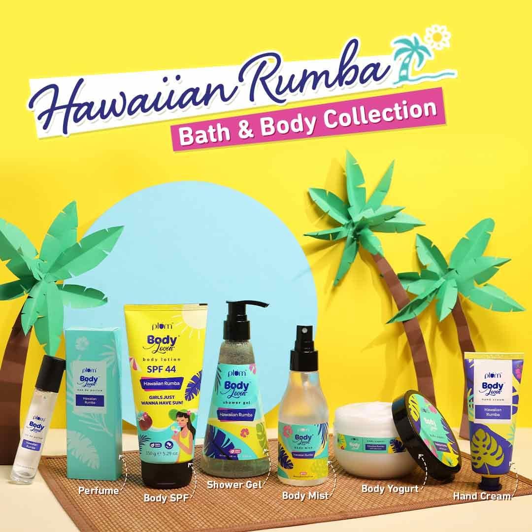 Plum Bodylovin' Hawaiian Rumba Shower Gel | SLS-Free Body Wash for Women & Men | Long Lasting Beachy Fragrance | Body Cleanser with Aloe-Infused Nourishing Formula for Soft & Smooth Skin - 2 thumbnail