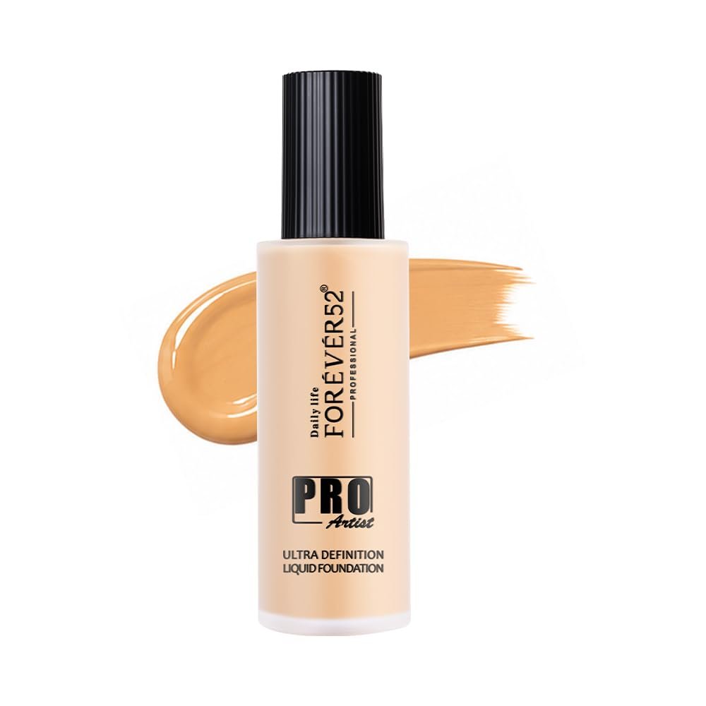 Daily Life Forever52 Pro Artist Ultra Definition Liquid Foundation | High-Pigment, Full Coverage, 24-Hour Wear, Waterproof & Sweatproof, Lightweight Hydrating, Oil-Free Formula thumbnail