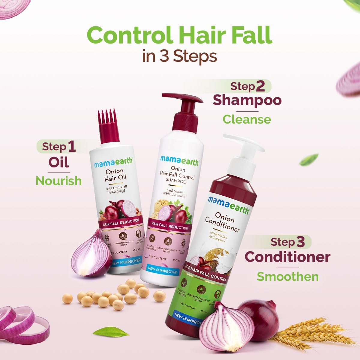 Mamaearth Onion Hair Oil / 200 ml thumbnail