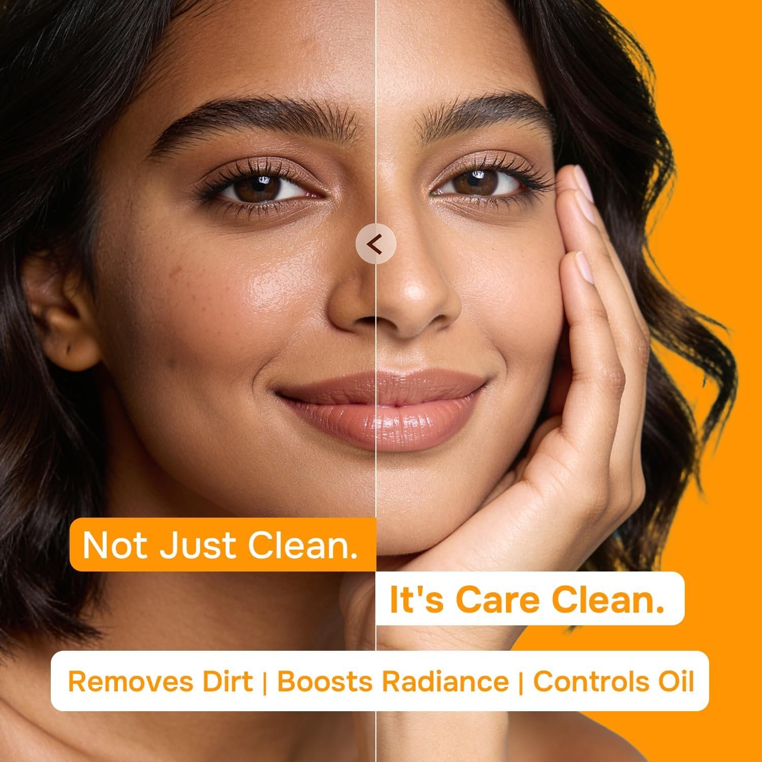 Swiss Beauty Care Juicy Glow Face Wash | Orange Peel + Niacinamide | Removes Dirt & Grime | Boosts Radiance | Fades Dark Spots | Hydrates Skin-100g thumbnail