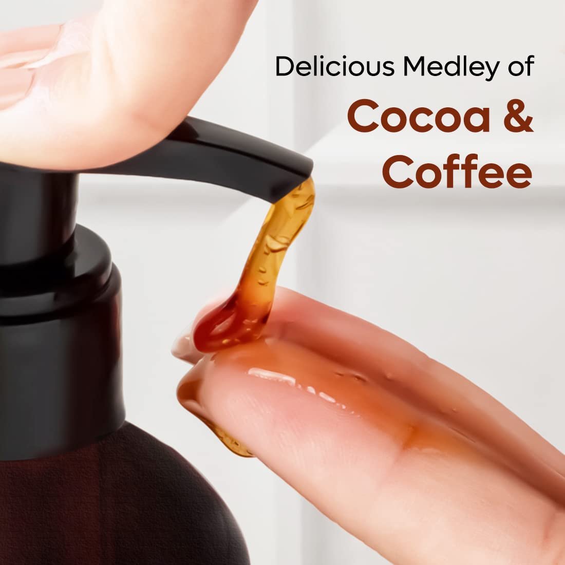 mCaffeine Coffee Body Wash with Cocoa | De-Tan & Deep Cleansing | Enriched with Vitamin E & in Energizing Aroma of Chocolate | Shower Gel | 200ml thumbnail