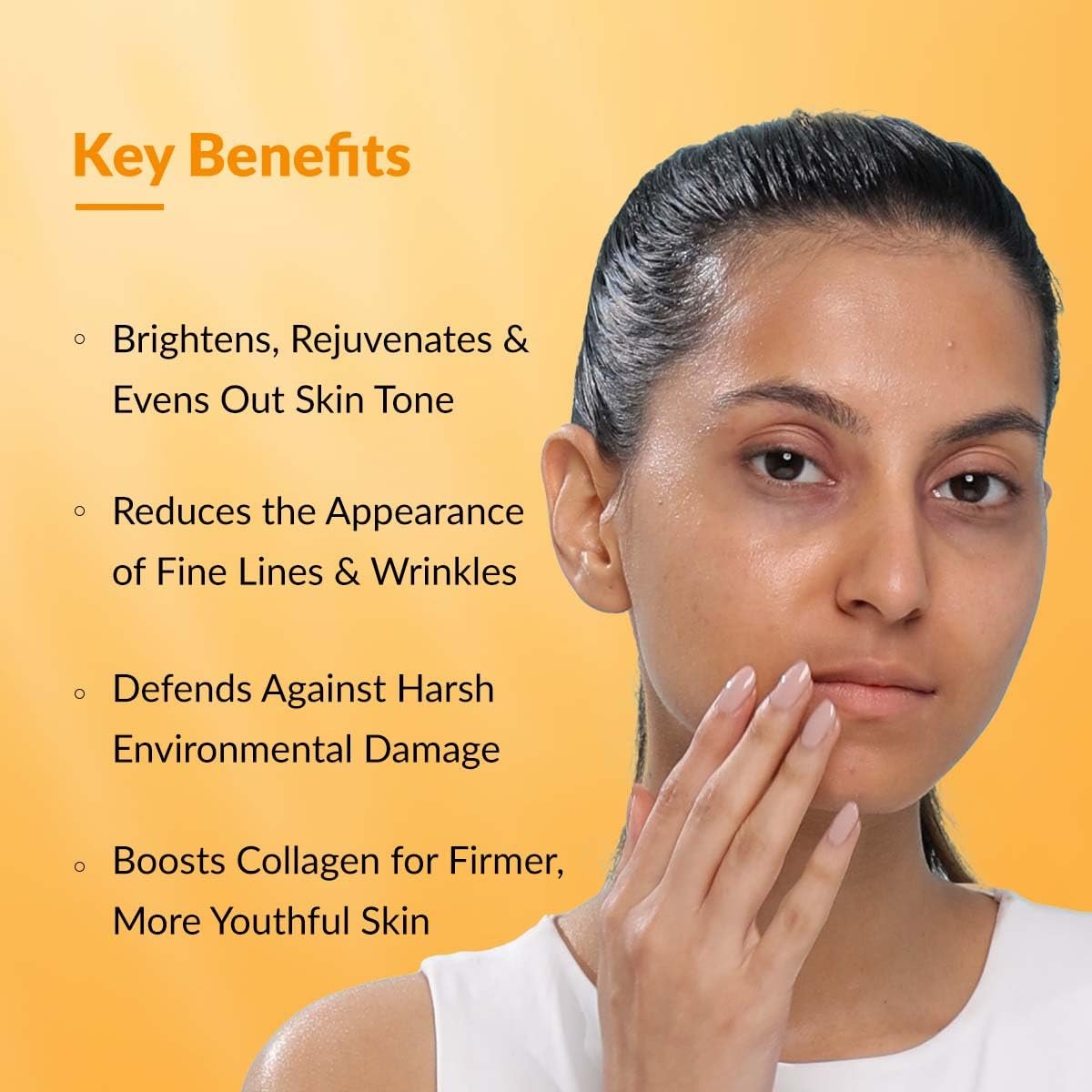 Fixderma 25% Vitamin C Serum for Face, C" Enhance for Glowing Skin, Anti Aging Face Serum for Unisex Reduces Fine Lines, Wrinkles & Age Spots, Skin Brightening & Lightening for Face, 15ml thumbnail