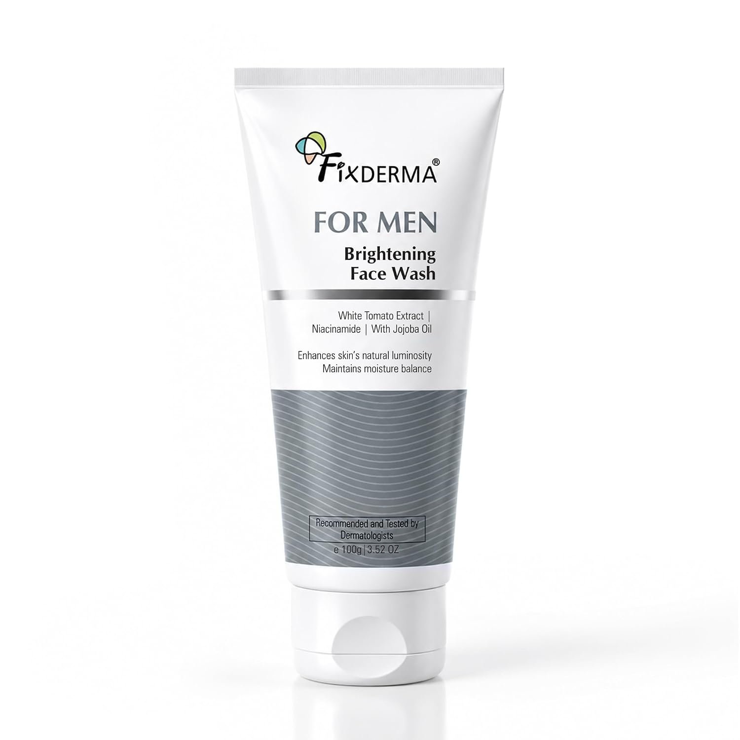 Fixderma Brightening Face Wash for Men with Niacinamide | Gentle Facial Cleanser for Clean, Fresh & Bright-Looking Skin | 100ml thumbnail