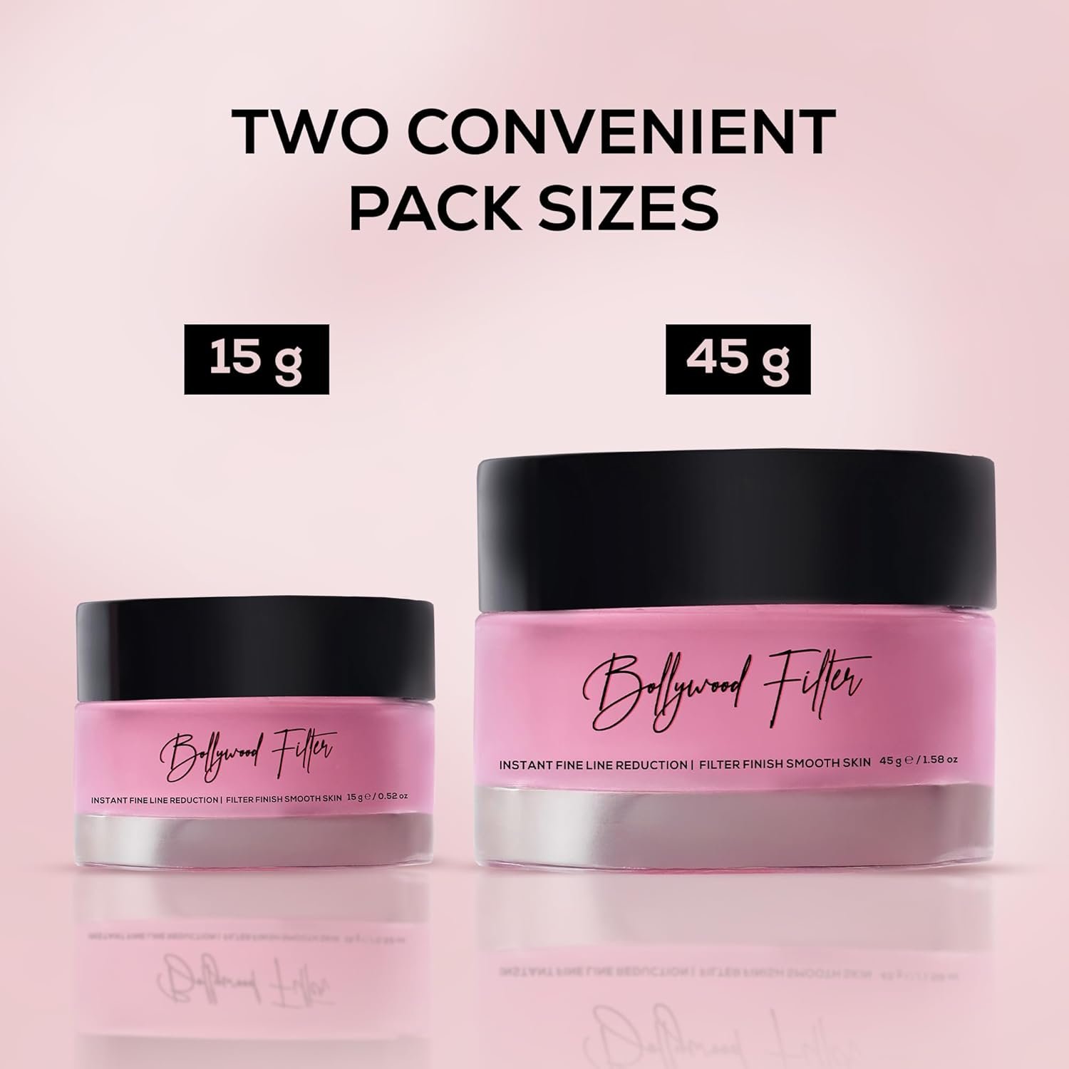 RENEE Bollywood Filter Face Primer 45gm | for a Flawless & Smooth Skin | Blurs Fine Lines, Wrinkles & Pores Instantly | Hydrating, Lightweight & Non-sticky | Cruelty-free thumbnail