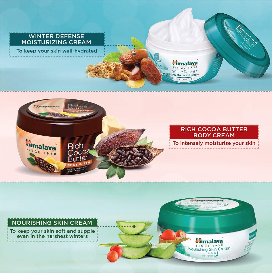 Himalaya Rich Cocoa Butter Body Cream – 200ml | Deep Moisturization for Soft, Smooth & Nourished Skin thumbnail
