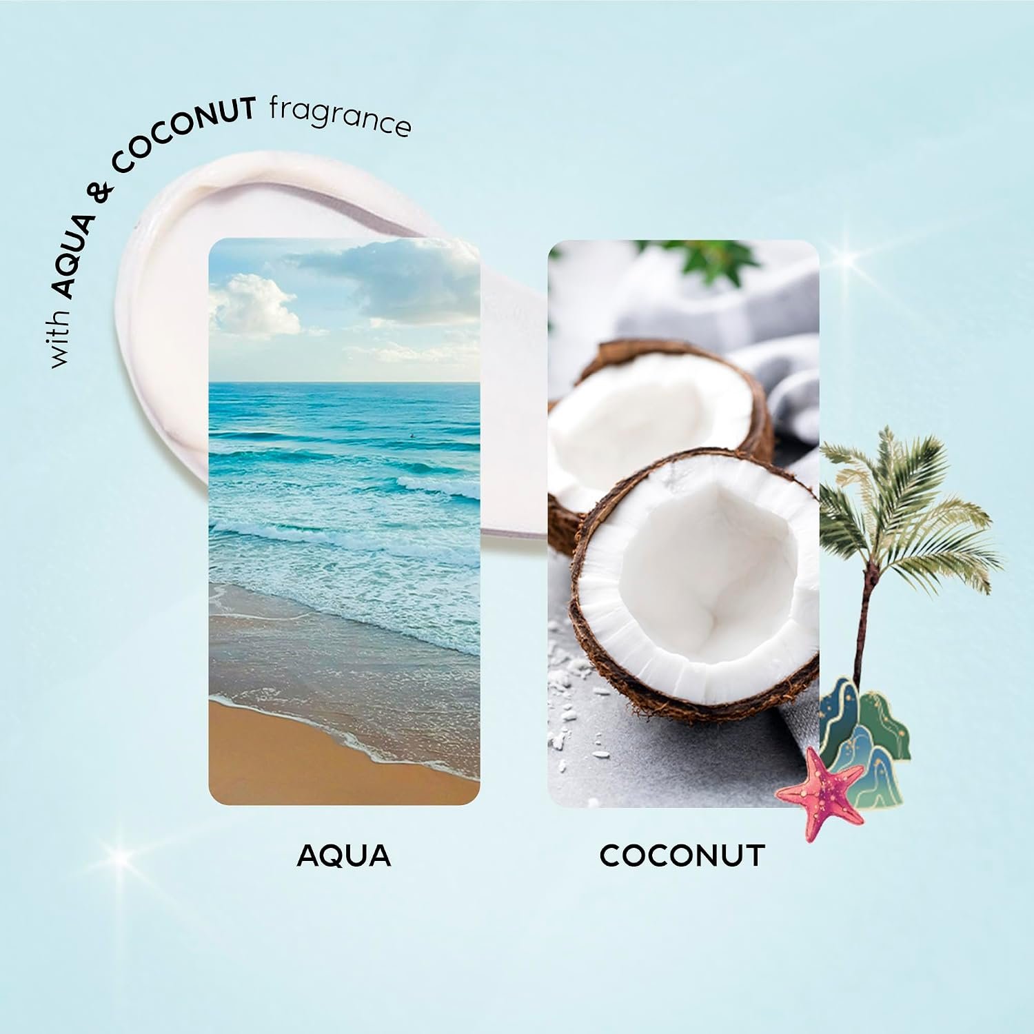 Nykaa Wanderlust Hawaiin Sea Breeze Moisturising Body Lotion, 300 ml | Fresh aqua and coconut Perfume | Lightweight, Long-Lasting Hydration | Vegan, Paraben-Free I Mango and Peony fragrance thumbnail