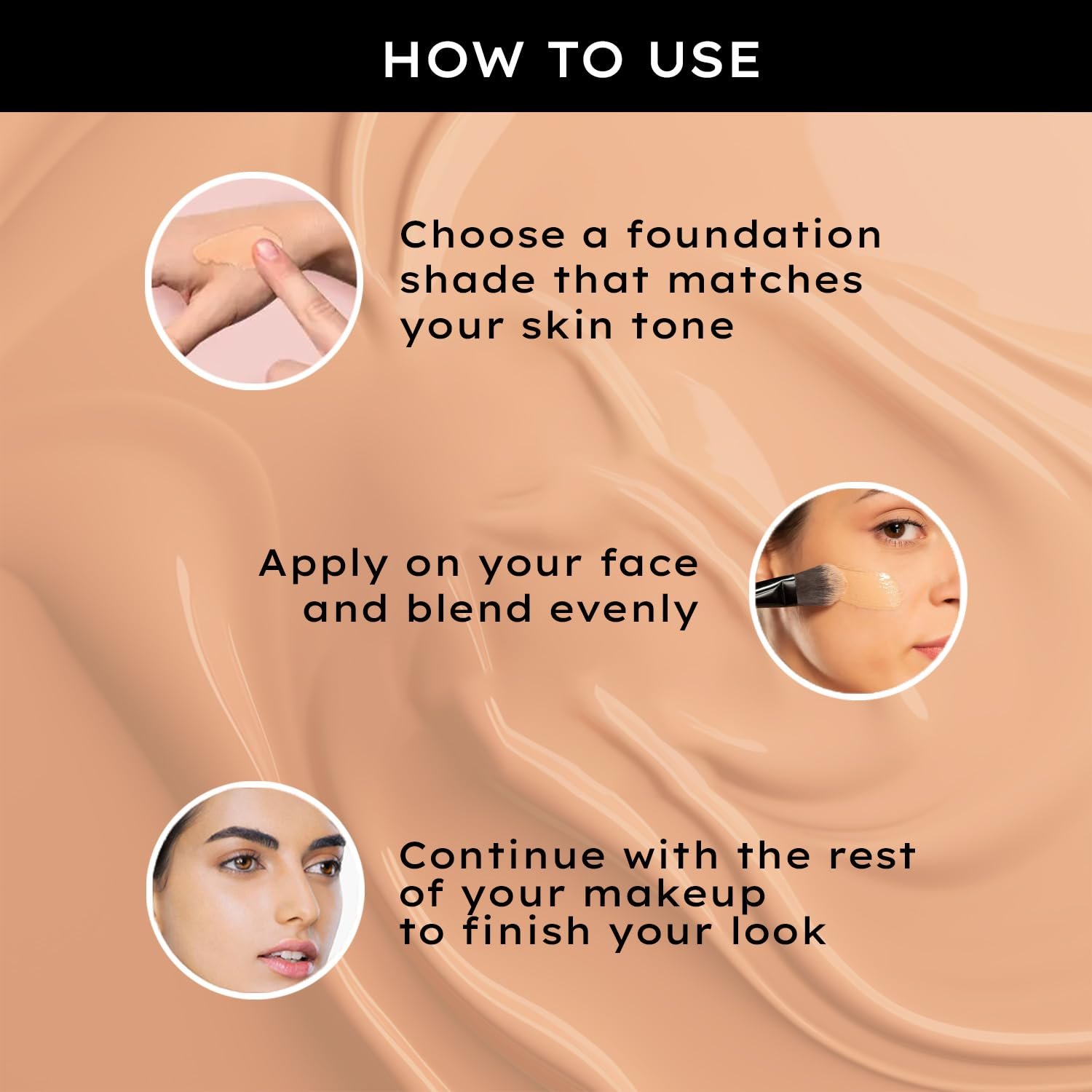 FACESCANADA Flawless Matte Foundation - Rich Ivory 30 Ml|3-In-1 Foundation+Moisturizer Cream For All Skin Types+Concealer thumbnail