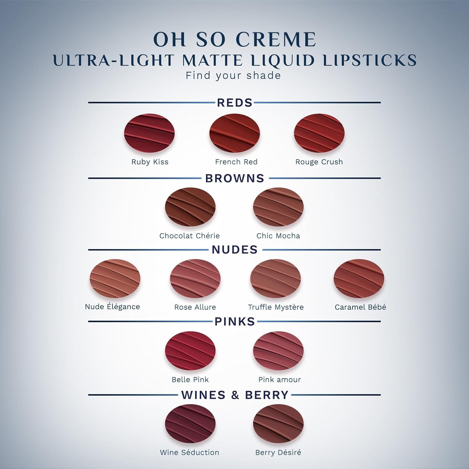 Pilgrim Oh So Crème! Premium Matte Liquid Lipstick | Most Lightweight & Transfer-proof Lipstick | Highly Pigmented & Long-Lasting | 3.5ml (Rouge Crush-13) thumbnail