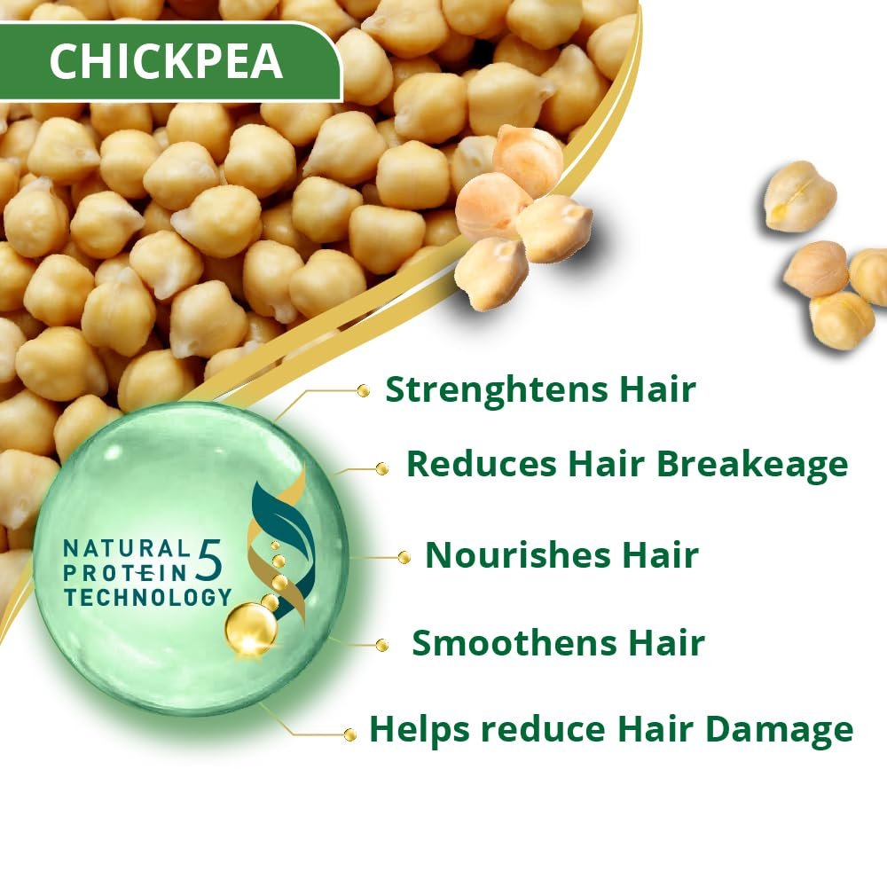 Himalaya Gentle Daily Care Natural Protein Shampoo, Gently cleanses & strengthens, With Chickpea, Licorice & Amla, For Women & Men, 180ml thumbnail