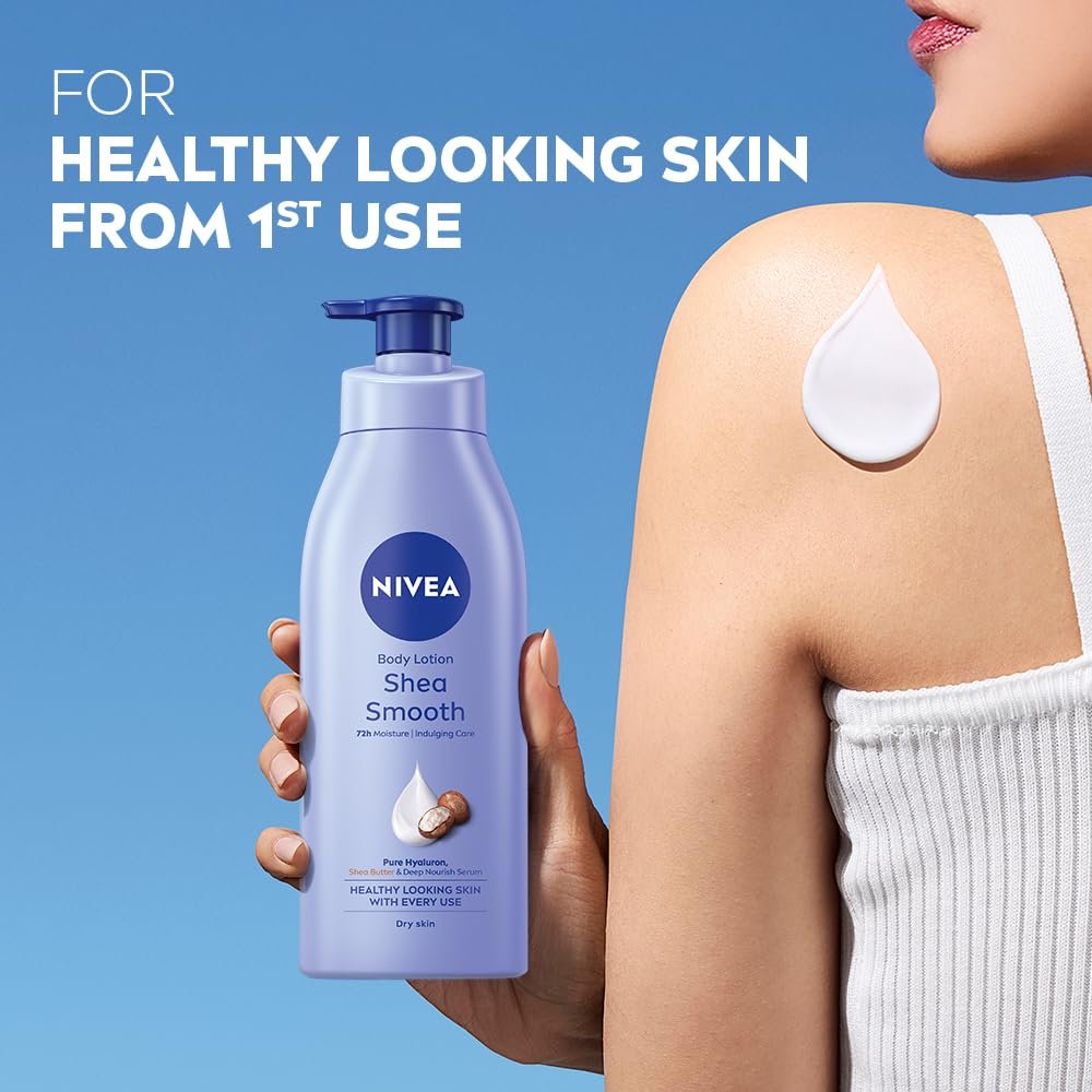 NIVEA Shea Smooth Body Lotion | 72 H Moisturization | 400ml thumbnail