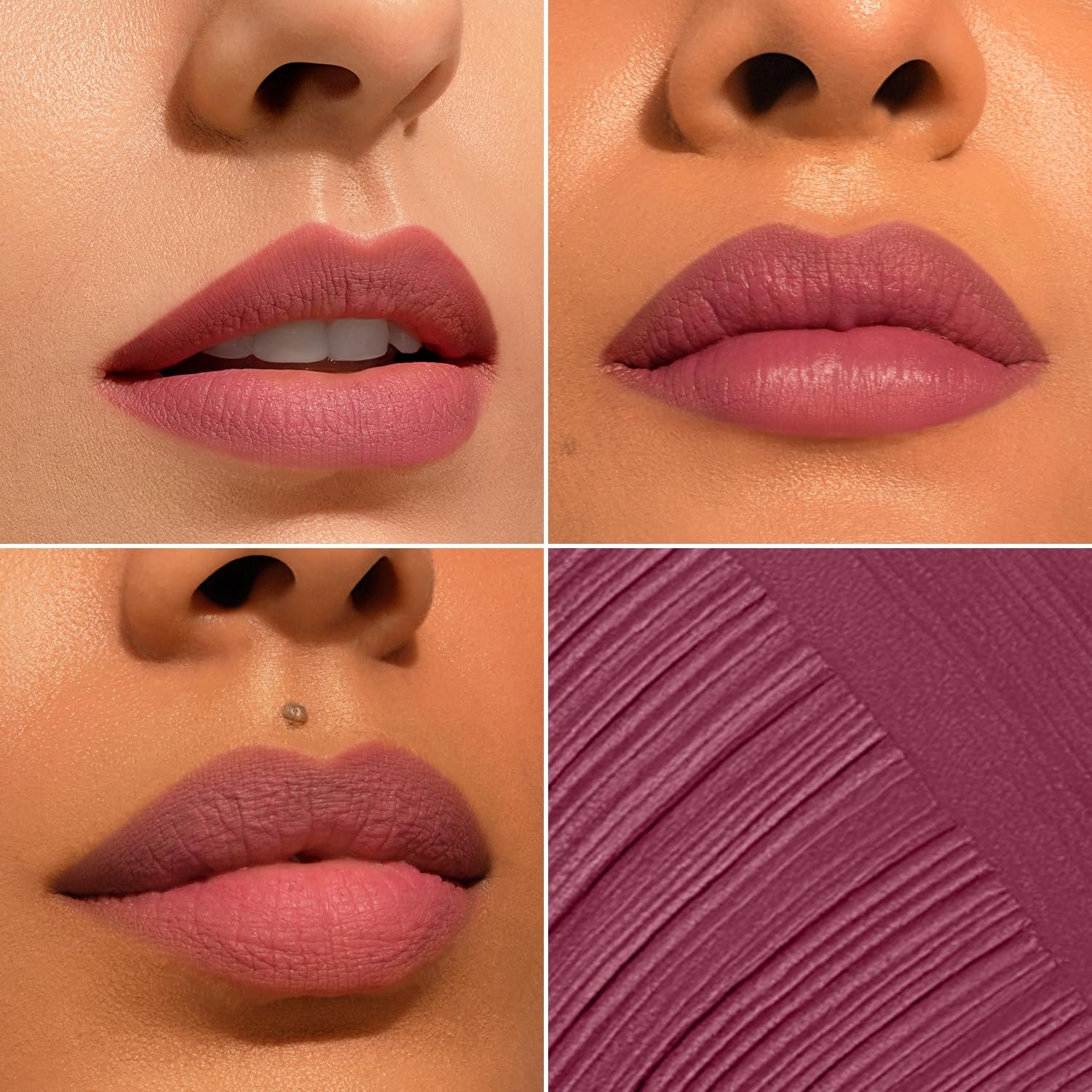 Pilgrim Oh So Crème! Bullet Lipstick | Silky-Matte Finish | Highly Pigmented and Long Lasting | Enriched with Exotic French Grape Seed Oil | (Jolie Pink -12) thumbnail