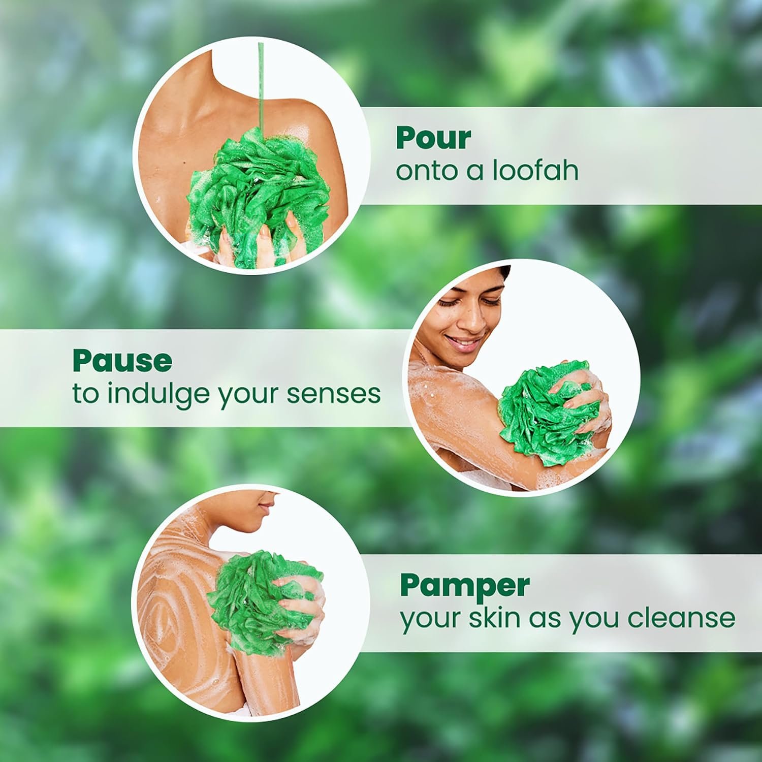 Palmolive Aroma Morning Tonic Body Wash, 250ml Shower Gel Single Bottle, 100% Natural Citrus Essential Oil & Lemongrass Extracts for a Smooth Skin, Green thumbnail