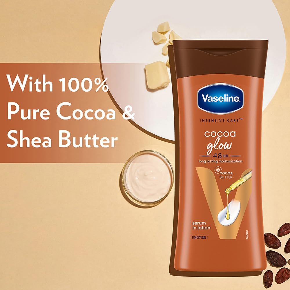 vaseline cocoa glow coca butter 200ml thumbnail