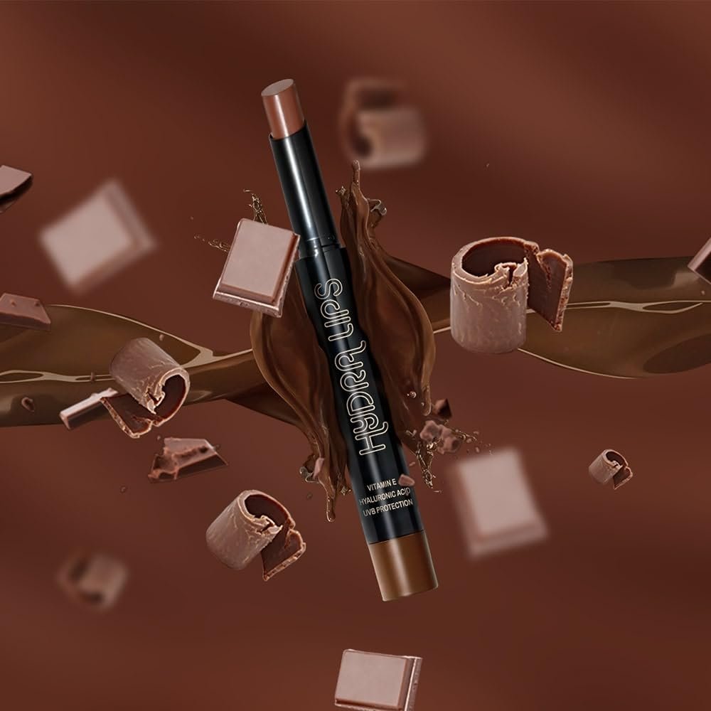 Daily Life Forever52 Hydra Lipstick, Semi-Matte Finish| Enriched with Hyaluronic Acid, Vitamin E & UVB Filter| 97% Lip Darkness Reduction | Vegan & Cruelty Free (MOCHADRIP-01, 2g) thumbnail