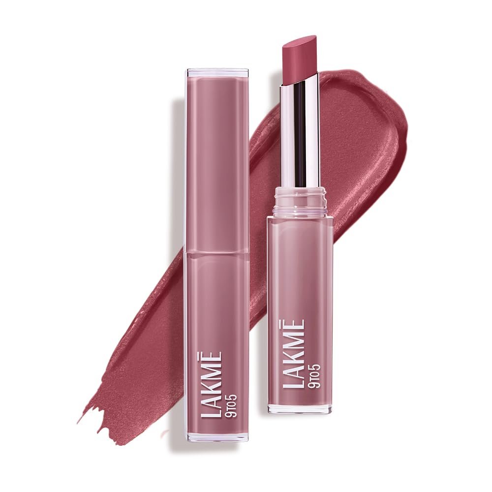 Lakme 9to5 Lip Tattoo Matte Slim Stick, Vision in Pink, 2g, for Intense Color and Full Coverage, with Bakuchiol and Vitamin E, Smudgeproof and Waterproof, Long-Lasting Lipstick for Women thumbnail