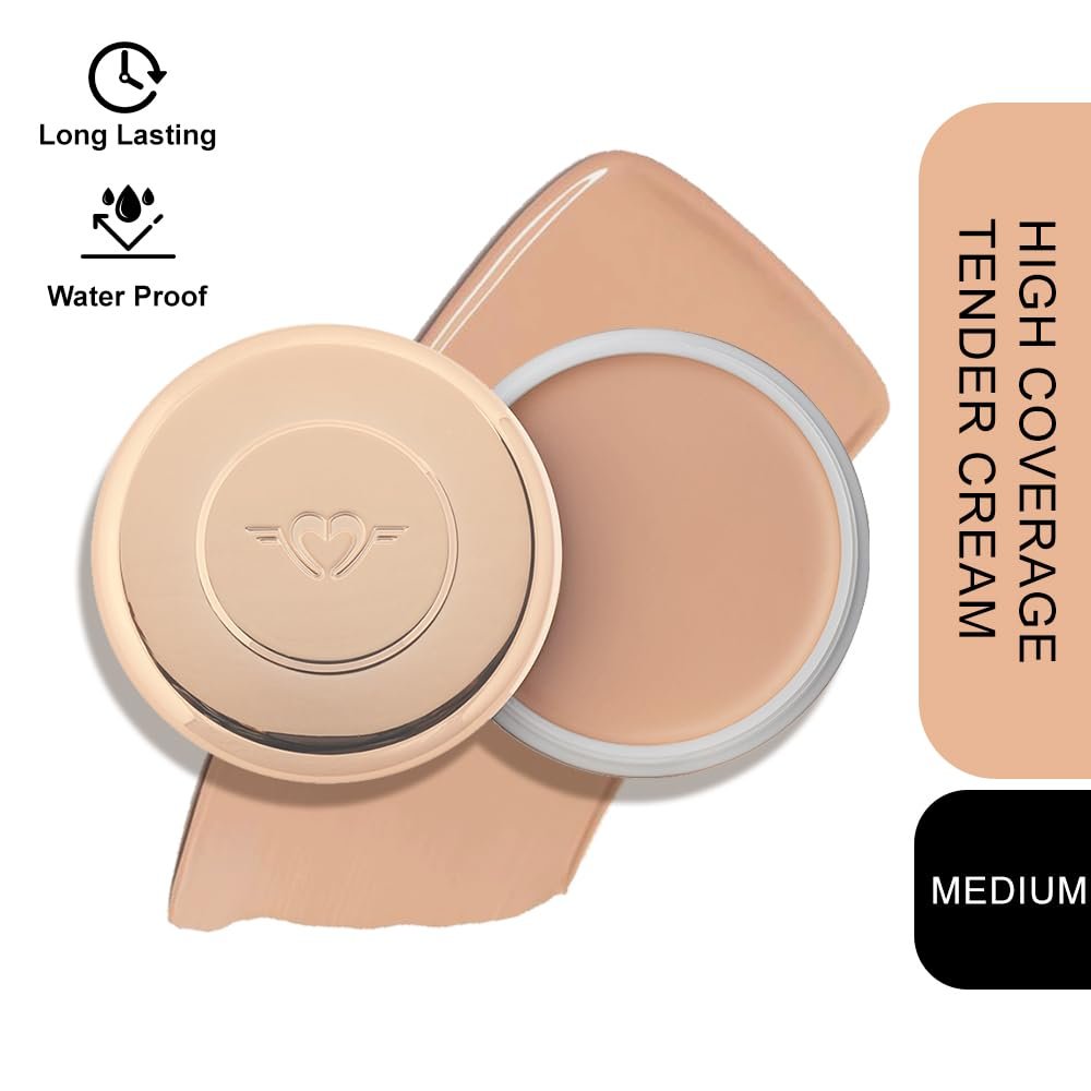 Forever52 Daily Life High Coverage Tender Cream (Asher - 002) Radiant Foundation Concealer | Highlighter | Contour | Perfect For Longlasting Face Makeup thumbnail