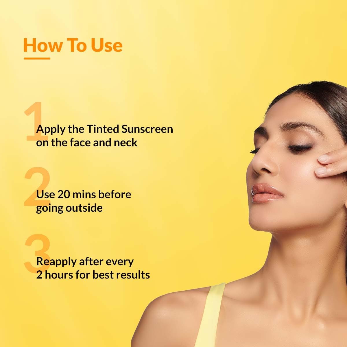 Fixderma Shadow Tinted Sunscreen Medium SPF 50 PA+++ | 1% Hyaluronic Acid & Vitamin E | Brightens & Nourishes the Skin | UVA & UVB Protection | Lightweight | No White Cast | - 30gm thumbnail