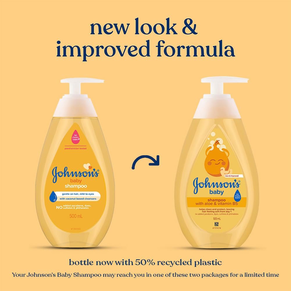 Johnson's Baby No More Tears Baby Shampoo, 500ml thumbnail