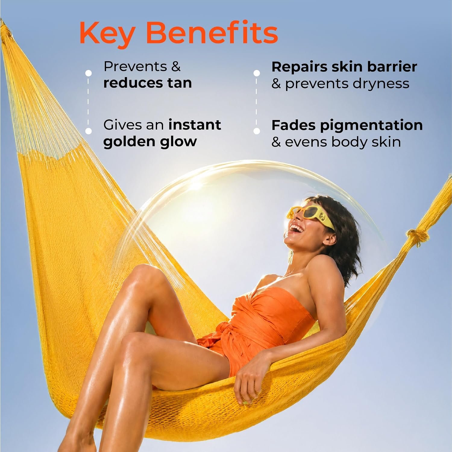 Hula Hoop Sunscreen Body Lotion SPF 50 PA+++ 200g | Broad-Spectrum Sun Protection | Moisturizes Skin | Helps Prevent Tanning | Daily Body Care thumbnail
