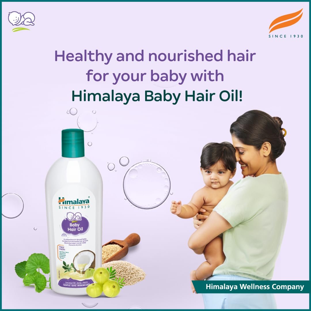 Himalaya Baby Hair Oil 200ml thumbnail