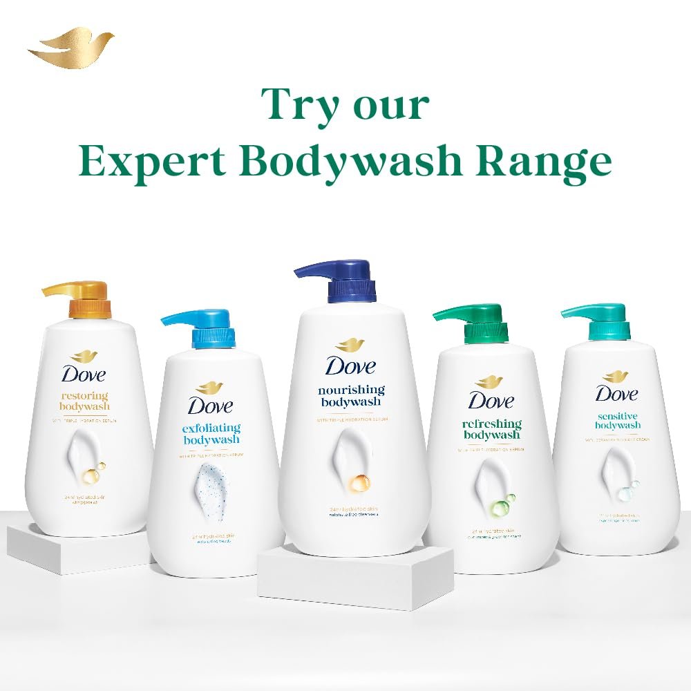 Dove Refreshing Body Wash – 800ml PET Bottle | Refreshing & Gentle Cleansing for Soft, Smooth and Nourished Skin thumbnail