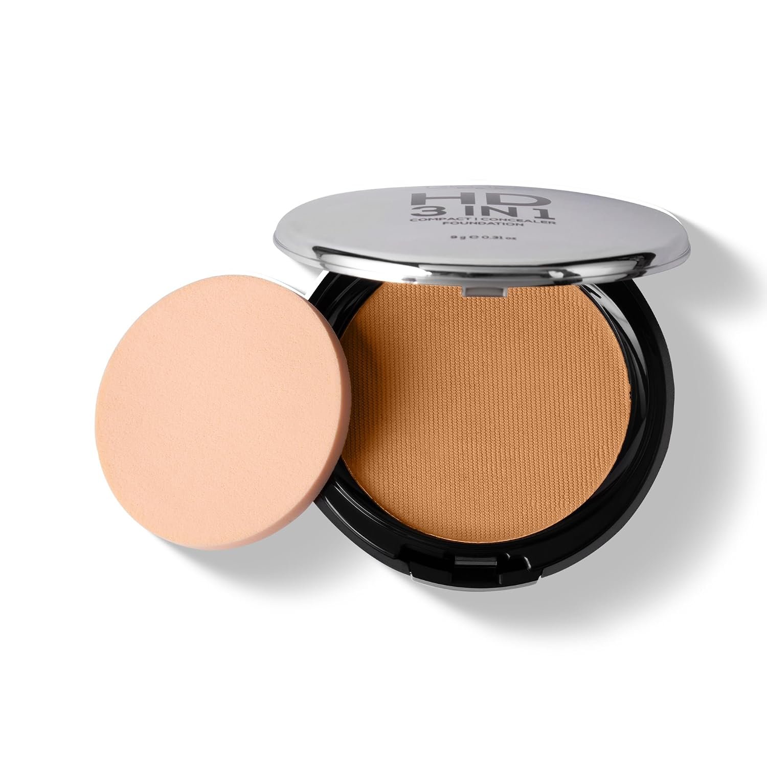 RENEE PRO HD 3 In 1 Compact, Concealer, Foundation - Amande, SPF 20, Matte Finish, High Coverage, Ultralight & Silky Smooth Finish, Enriched With Vitamin E, C & Aloe Vera - 9 Gm thumbnail