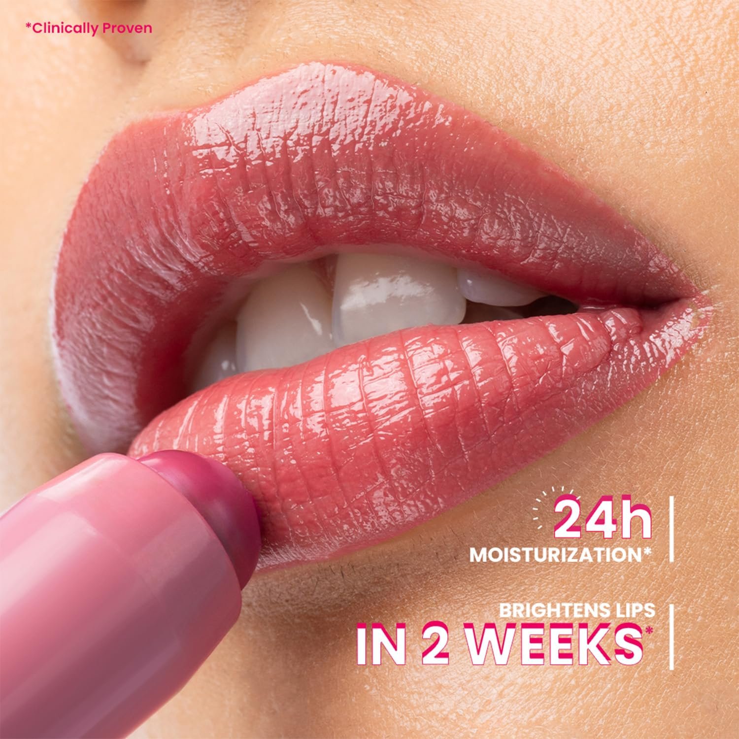 Dot & Key Meltie Lip Balm SPF 50+ In-Vivo Tested With 2% Kojic & Vitamin C | Hydrates Dry, Chapped Lips, Lightens Pigmentation, Brightens Lips Berry Crumble | 4g thumbnail