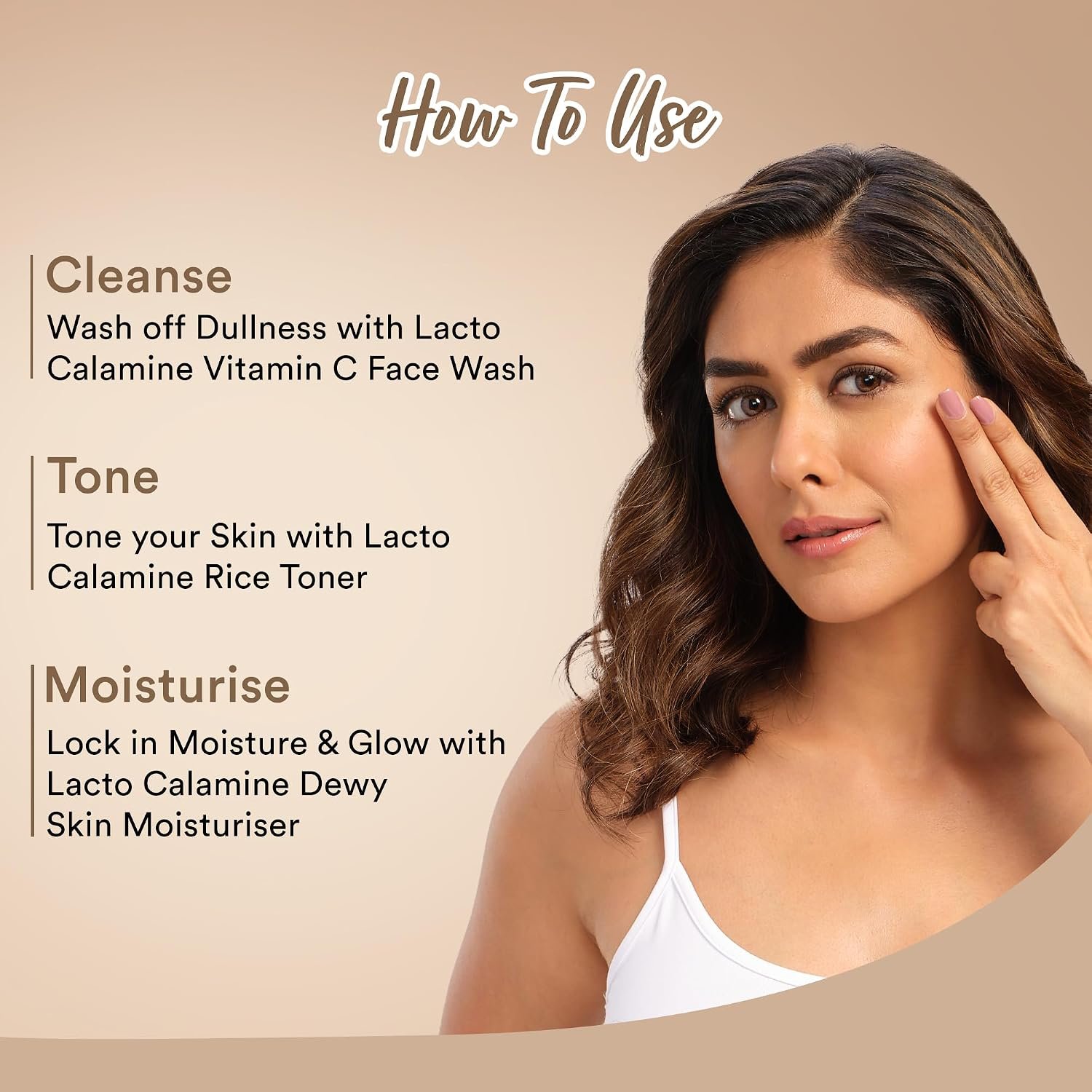 Lacto Calamine Dewy Skin Face Moisturizer with Niacinamide, Rice Water & Kombucha for Glass Skin | Lightweight Brightening Moisturiser for Daily Hydration | 50g thumbnail