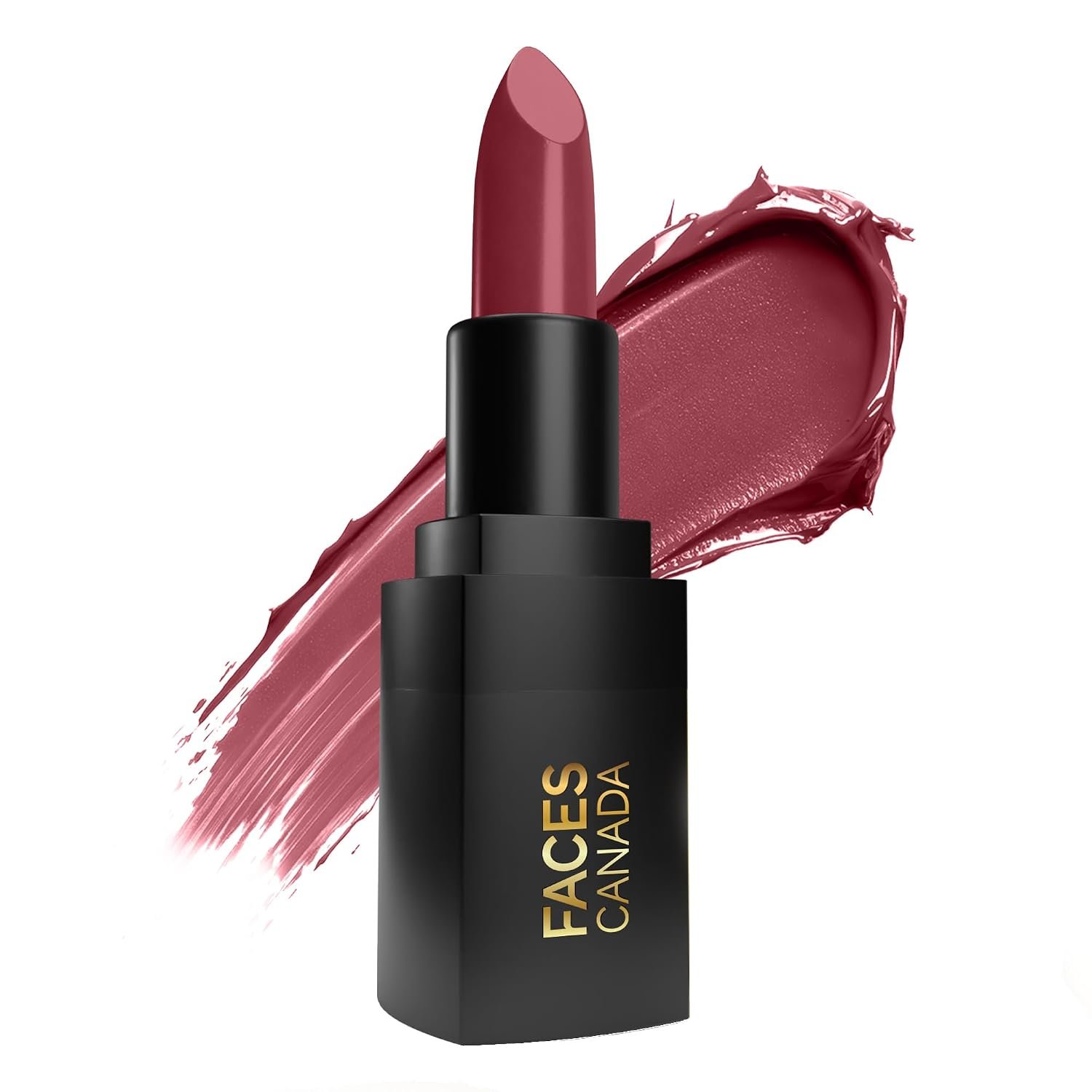 FACES CANADA Comfy Matte Wow Bullet Lipstick - Plum Meringue (Plum) 4.2g | Smooth Matte Finish | Highly Pigmented | Long Lasting | Super Hydrating | Glides Effortlessly thumbnail