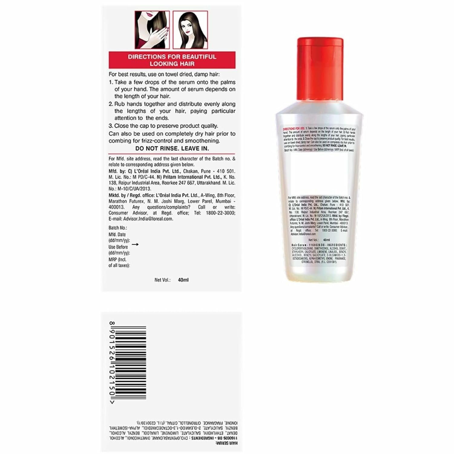 L'Oreal Paris Total Repair 5 Serum, 40ml thumbnail